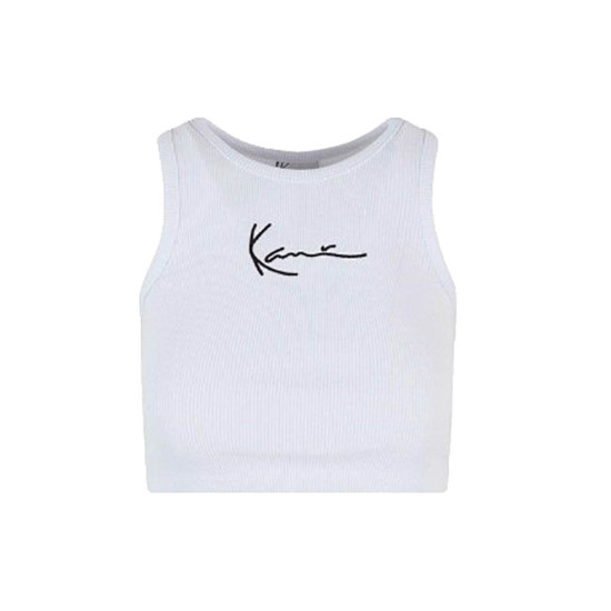 Karl Kani Γυναικεία αμάνικη μπλούζα Small Signature Essential Racer Rib Top